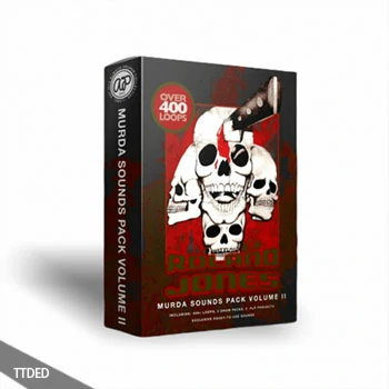 [嘻哈陷阱采样]Roland Jones Murda Sounds Pack Vol.2 [WAV]（619Mb）