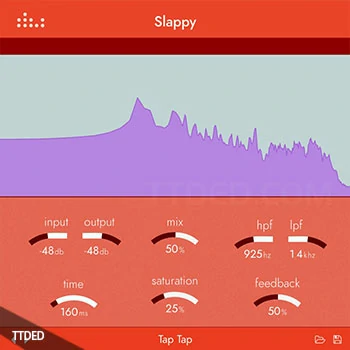 [复古磁带模拟插件]Denise Audio Slappy v2.0.0 [WiN, MacOSX]（11Mb）