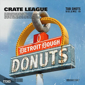 [嘻哈说唱鼓组采样]The Crate League Tab Shots Vol.10 Detroit Dough Drumkit [WAV]（31Mb）