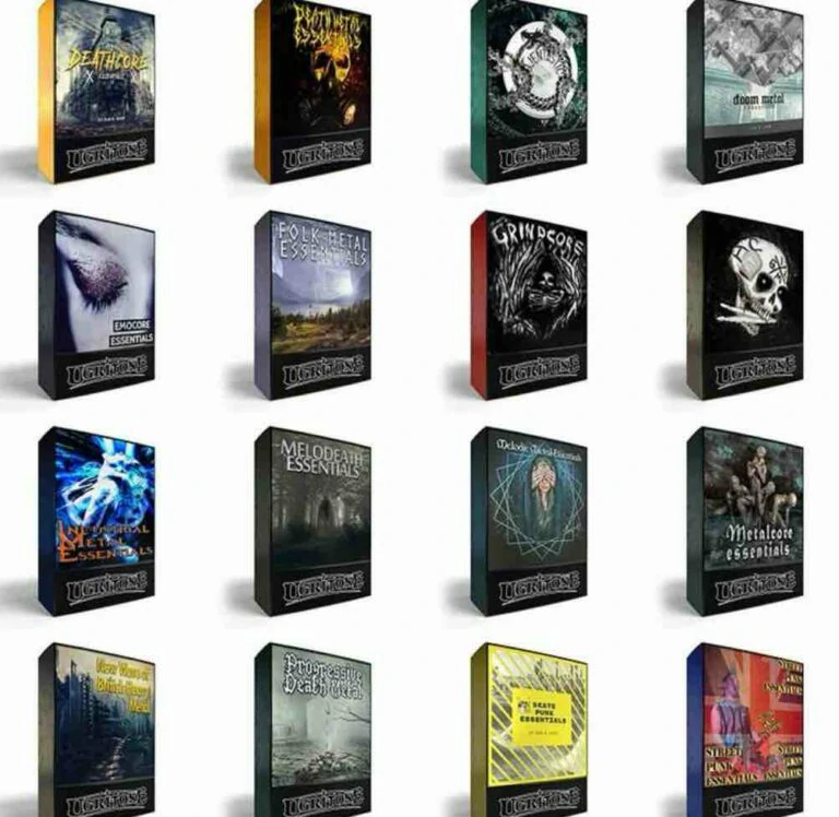 [死亡金属风格MIDI包系列]Ugritone Almighty MIDI Pack（3.86MB）