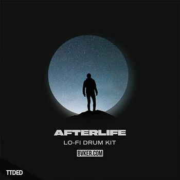[低保真嘻哈慢摇鼓组素材]BVKER Afterlife Lo-Fi Drum Kit [WAV, MiDi]（828Mb）