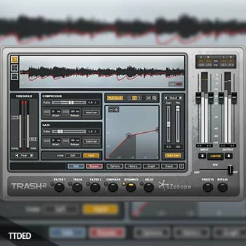 [饱和滤波效果插件]iZotope Trash 2 v2.05d v2.0.5dn [WiN, MacOSX]（120）