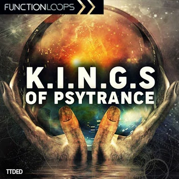 [Psytrance恍惚迷幻舞曲素材]Function Loops Kings Of Psytrance [WAV, MiDi]（531Mb）