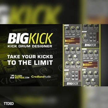 [流行电子底鼓合成器插件]Credland Audio BigKick v1.7.4  v1.7.2 [WiN, MacOSX]（84Mb）
