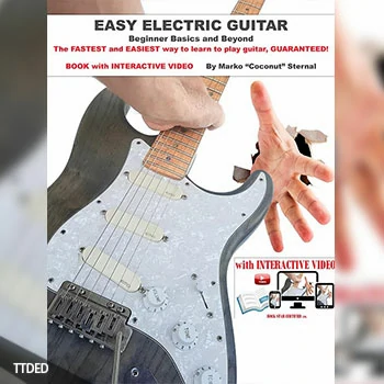 [阅读]Easy Electric Guitar The FASTEST and EASIEST way to learn to play guitar, GUARANTEED!（24Mb）
