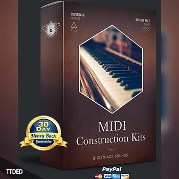 [浩室MiDi素材]Ghosthack Sounds MIDI Construction Kits Volume 1-2 [MiDi]（1Mb）