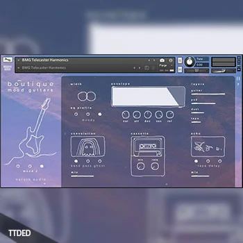 [情绪化现代氛围吉他音源]Naroth Audio Mood Guitars [KONTAKT]（568Mb）