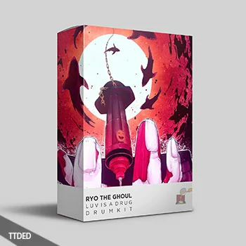 [嘻哈说唱陷阱鼓采样包]Ryo The Ghoul Luv Is A Drug (Drumkit) [WAV]（13Mb）