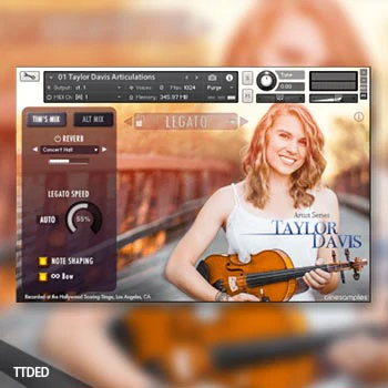 [小提琴独奏音源]Cinesamples Taylor Davis [KONTAKT]（8.01Gb）