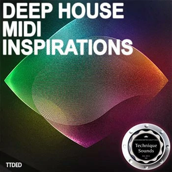 [Deep深邃浩室素材]Technique Sounds Deep House Midi Inspirations [WAV, MiDi]（48Mb）