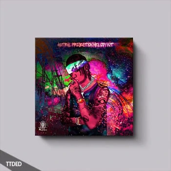 [氛围嘻哈Trap旋律采样]Maserati Sparks Astral World Projection Melody Kit [WAV]（68Mb）