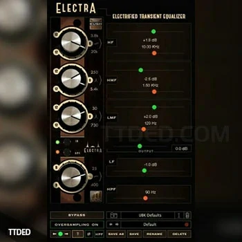 [EQ均衡器插件]Kush Audio Electra DSP v1.5.2 [WiN]（13Mb）