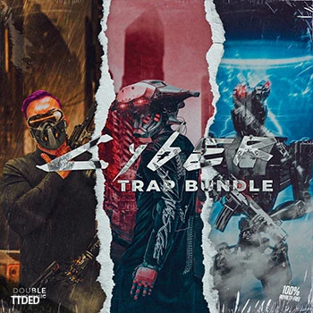 [Trap陷阱素材FL工程模板]Double Bang Music Cyber Trap Bundle Volume 1-3 [多格式]（392Mb）
