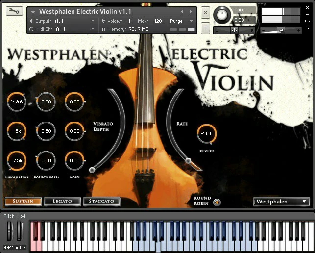 Strezov Sampling Westphalen Electric Violin KONTAKT