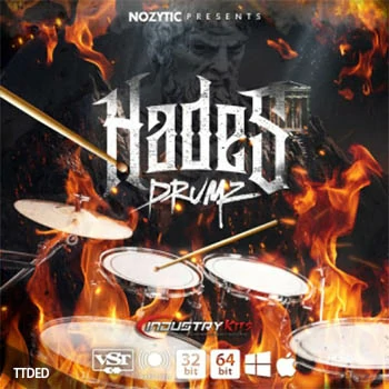 [嘻哈鼓音源插件]Industry Kits Hades Drumz VST UPDATE 1 [WiN, MacOSX]（380Mb）
