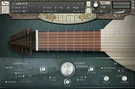 Cinematique Instruments Lute KONTAKT
