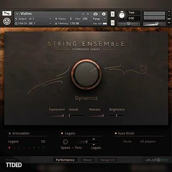 [弦乐合奏音源]Native Instruments SYMPHONY SERIES STRING ENSEMBLE v1.4.1 [KONTAKT]（32.07Gb）