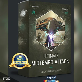 [Dubstep素材Serum预置]Ghosthack Sounds Ultimate Midtempo Attack [WAV, MiDi]（940Mb）