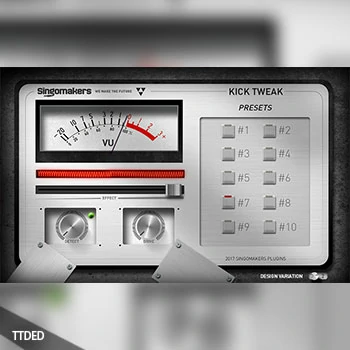 [底鼓增强效果器插件]Singomakers Kick Tweak Kick Drum Enhancer v1.0.0 v1.3.0 [WiN, MacOSX]（53Mb）