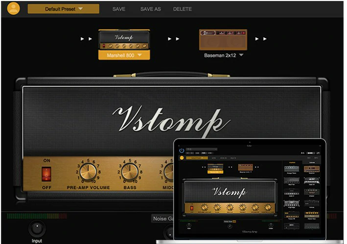 吉他贝司效果器模拟放大器Hotone Audio VStomp Amp v1.1.0 Win/Mac