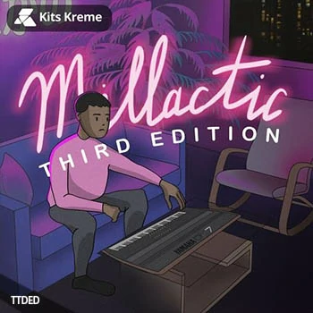 [怀旧嘻哈Trap采样]Kits Kreme Millactic Vol.3 Retro Analog Sounds [WAV]（84Mb）