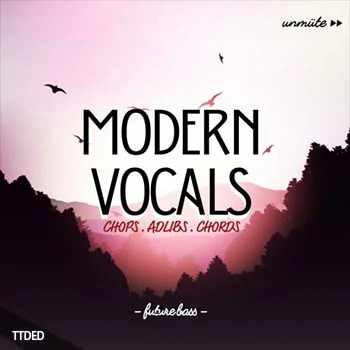 [氛围嘻哈RnB浩室素材]Unmute Modern Vocals Vol.1 [WAV, MiDi]（374Mb）