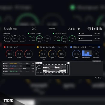 [立体声调制功能插件]Tritik Krush Pro v1.1.0 [WiN]（4Mb）