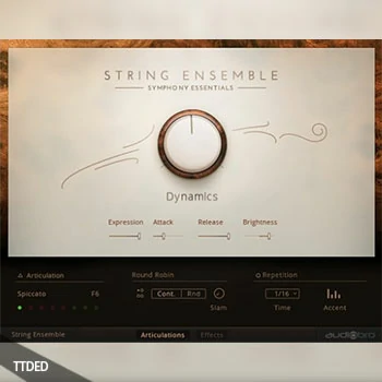 [交响管弦要素弦乐合奏音源]Native Instruments Symphony Essentials String Ensemble v1.4.1 [KONTAKT]（3.18Gb）