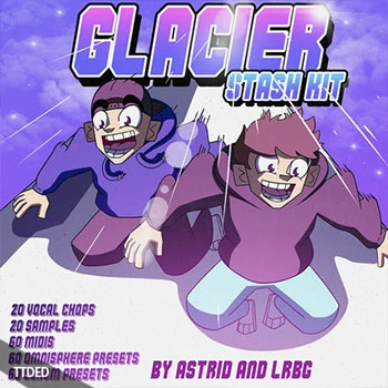 [Trap陷阱素材Serum预置Omnisphere预置]LRBG Glacier Stash Kit [WAV, MiDi]（334Mb）