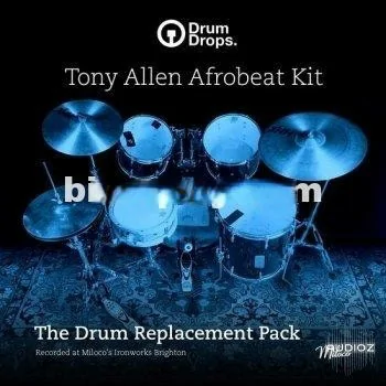 DrumDrops Tony Allen Afrobeat Kit: Drum Replacement Pack MULTiFORMAT-DECiBEL