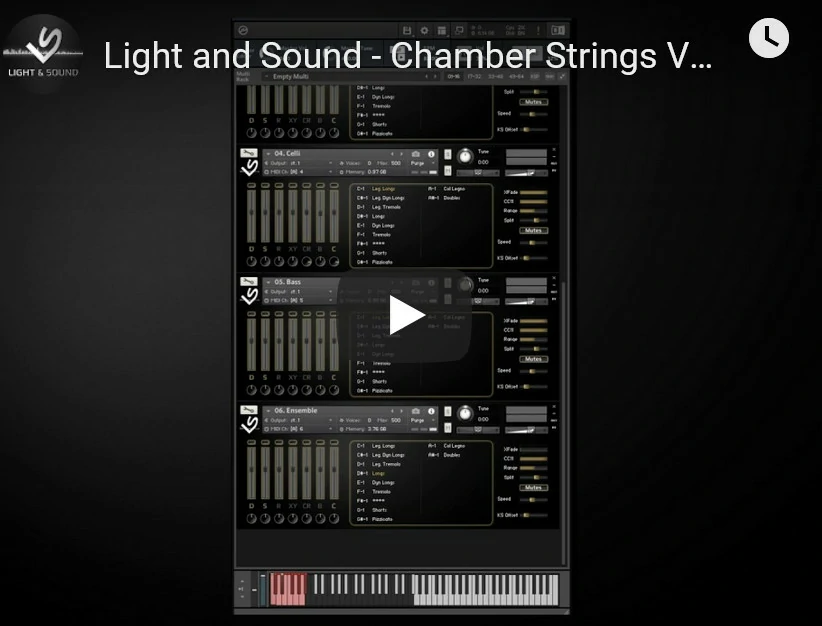 Light and Sound Chamber Strings 2 KONTAKT