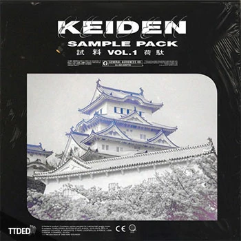 [Trap陷阱采样]Keiden Sample Pack Vol.1 [WAV]（84Mb）
