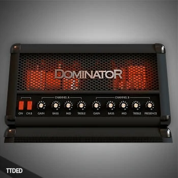 [模拟金属吉他放大器效果器]Audio Assault Dominator v1.3 [WiN, MacOSX]（220Mb）