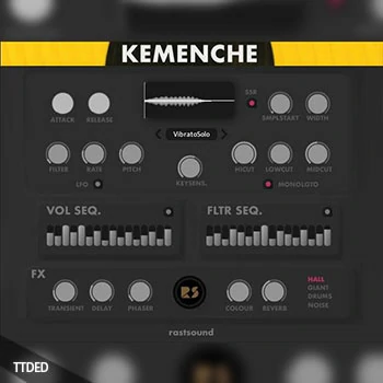 [真实世界弦乐音源]Rast Sound Kemenche v2.0 [KONTAKT]（530Mb）