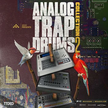 [Trap陷阱鼓采样]MSXII Analog Trap Drums Collection 2 [WAV]（30Mb）