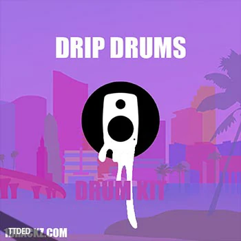 [Trap嘻哈说唱鼓采样包]Brackz Drip Drums Drum Kit [WAV]（2Mb）