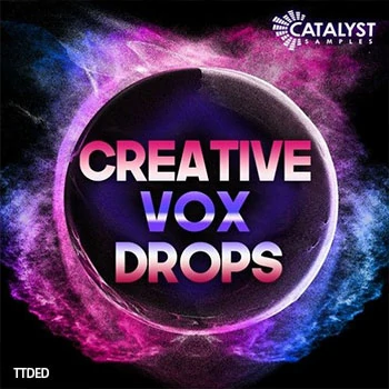 [综合电子VOX人声采样]Catalyst Samples Creative Vox Drops [WAV]（71Mb）