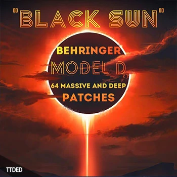 [Model D预置合成音色]LFO Store Behringer MODEL D Black Sun（230Mb）