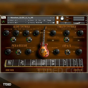 [电子蓝调滑棒吉他音源]Wavelore GLIDE II Electric Slide Guitar 1x RR [KONTAKT]（1.51Gb）