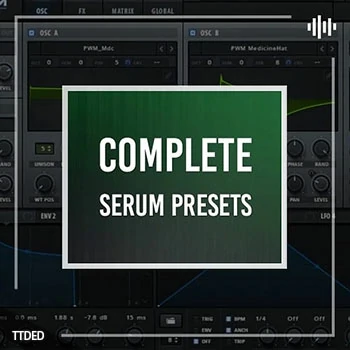 [Serum预置氛围奇幻贝斯休闲舞曲]Production Music Live SERUM Presets FULL Pack（56Mb）