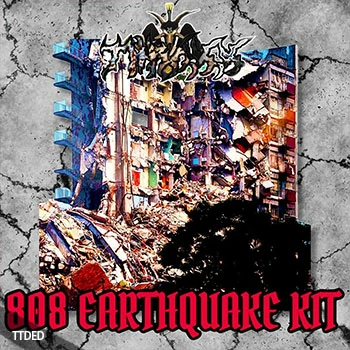 [说唱嘻哈陷阱808采样]THRAXX 808 Eathquake Kit [WAV]（7Mb）