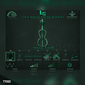 [抒情弦乐五重奏音源]Kirk Hunter Studios Lyric Series String Quintet [KONTAKT]（1.57Gb）