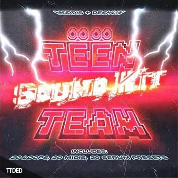 [流行嘻哈陷阱素材Serum预置]Morris Tëën Team Sample Pack [WAV, MiDi]（449Mb）