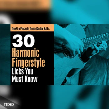 [教程]Truefire Trevor Gordon Hall 30 Harmonic Fingerstyle Licks You Must Know（5.09Gb）