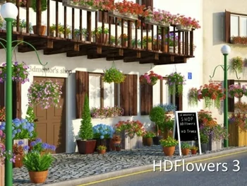 vrayc4d – HD Flowers vol.3 for Cinema4D