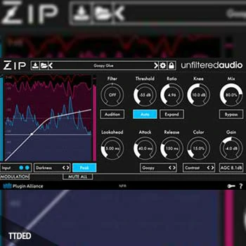 [压缩器插件]Unfiltered Audio Zip v1.0 CE v1.3.0 [WiN, MacOSX]（57Mb）