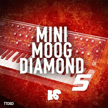 [灵魂RnB采样]HOOKSHOW Mini Moog Diamond 5 [WAV]（37Mb）