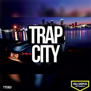 [HipHop-Trap采样]Hall Samples Trap City Vol.1 [WAV]（88Mb）