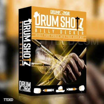 [摇滚金属鼓组采样]Drumforge DrumShotz Billy Decker [WAV]（10Mb）