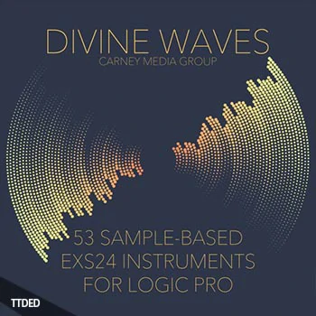 [Logic扩展]DIVINE WAVES 53 Sample-Based EXS24 Instruments for Logic Pro X（13.76Gb）